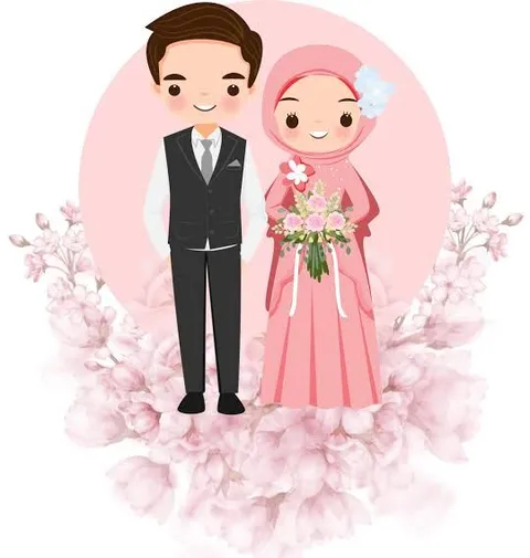 Foto sampul undangan Haniifah & Adit