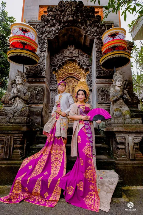Foto sampul undangan Putri Honey & Ngurah Soni