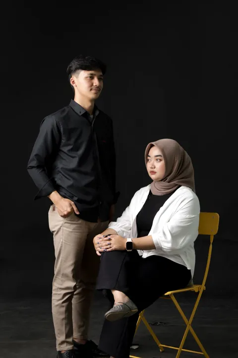 Foto sampul undangan Putri & Arif