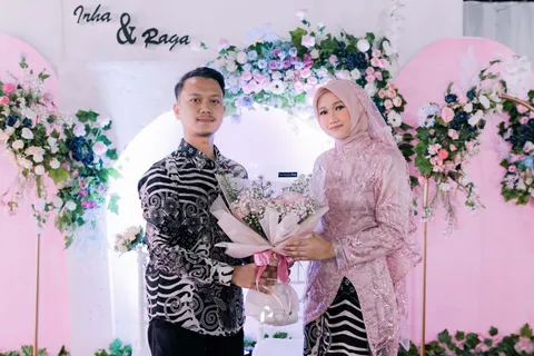 Foto sampul undangan Raga & Irha