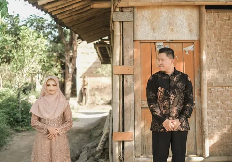 Foto sampul undangan Anggita & Karno