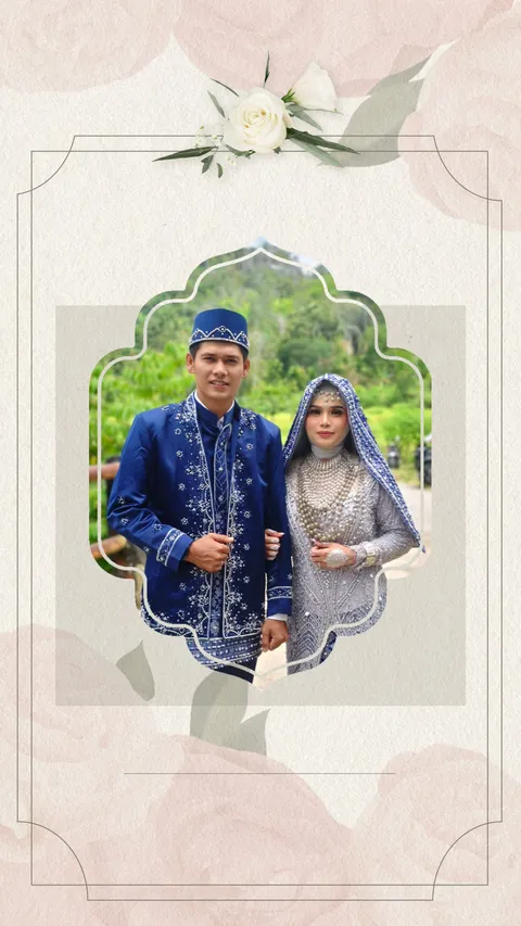 Foto sampul undangan Dema & Herry