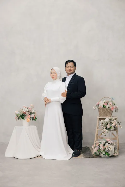 Foto sampul undangan Angga & Nikmah