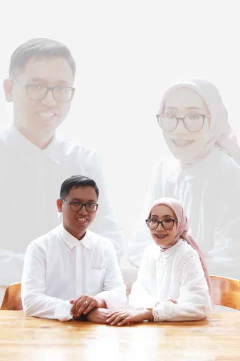 Foto sampul undangan Fakhrul Hadi & Muthiah Karimah