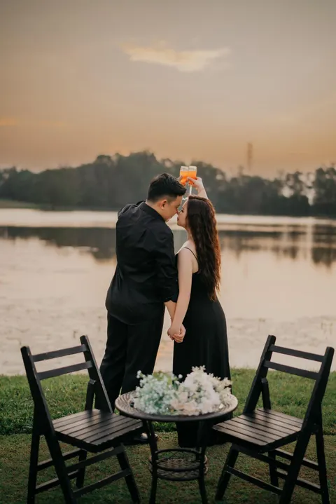 Foto sampul undangan Devina & Ferianto