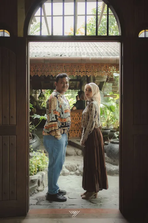 Foto sampul undangan Surya & Winda