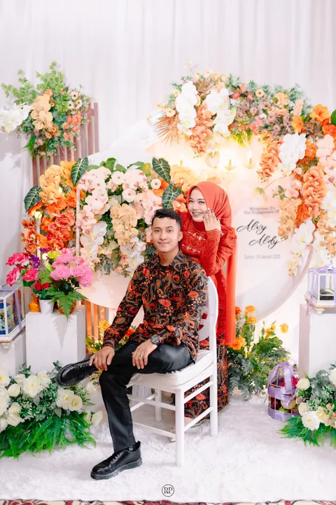 Foto sampul undangan Aldy & Alvy