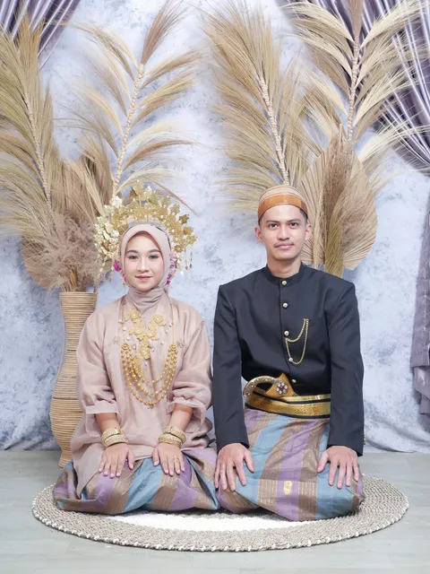 Foto sampul undangan Jufri & Wulan