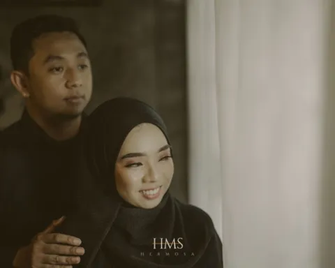 Foto sampul undangan Andry & Nesa