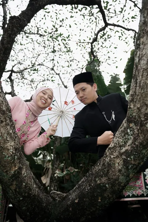 Foto sampul undangan Nida & Rafli
