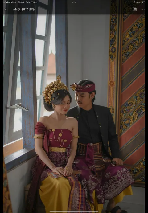 Foto sampul undangan Dian & Adit