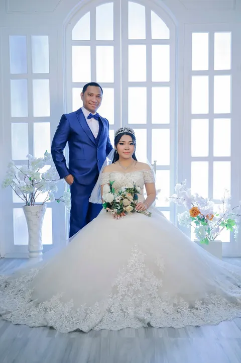 Foto sampul undangan Ribka & Virgino