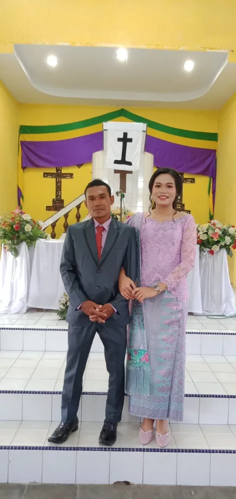 Foto sampul undangan Melvi & Bintang