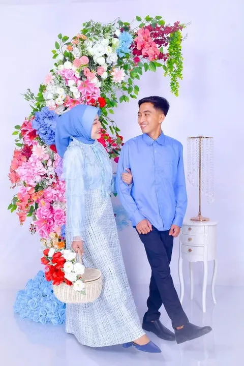 Foto sampul undangan Andy & Intan