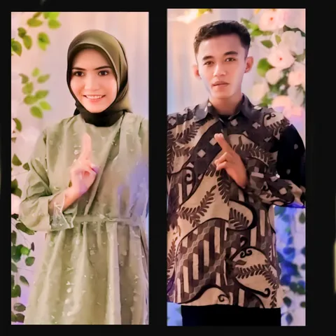 Foto sampul undangan Dia & Tri