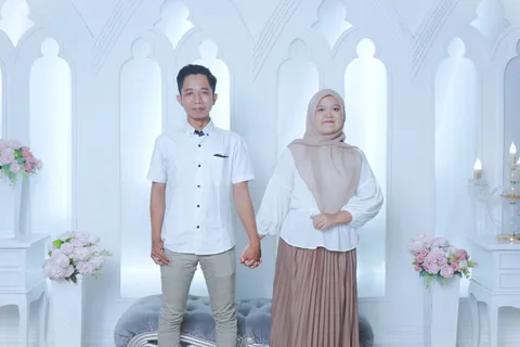Foto sampul undangan Arif & Asti