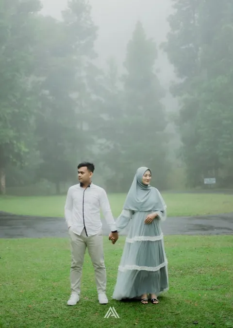 Foto sampul undangan Nur & Indra