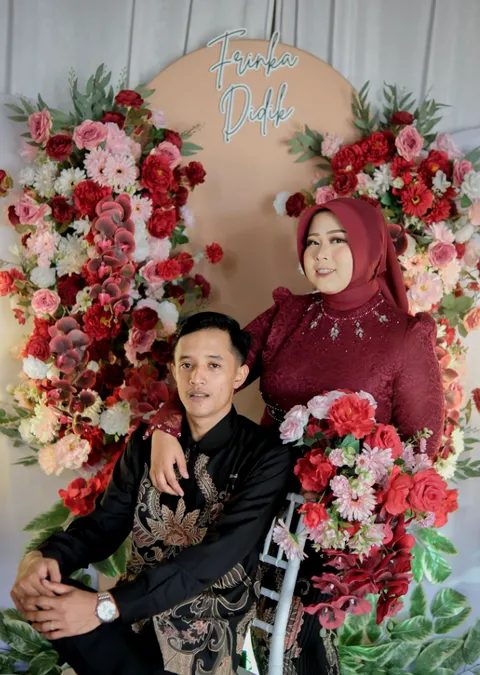 Foto sampul undangan Frinka & Didik