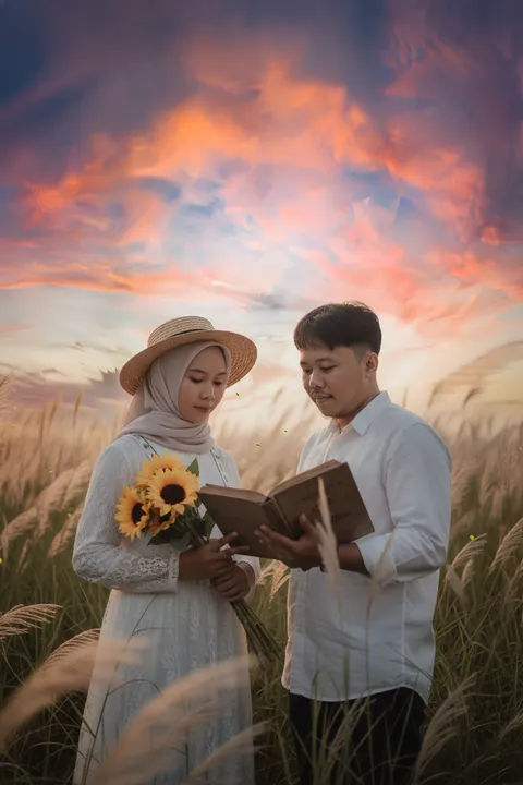 Foto sampul undangan Bagus & Teti