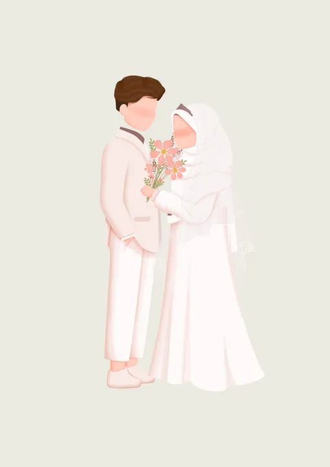 Foto sampul undangan Aulia & Ihsan