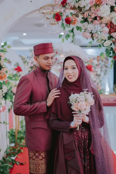 Foto sampul undangan Endah & Rudi