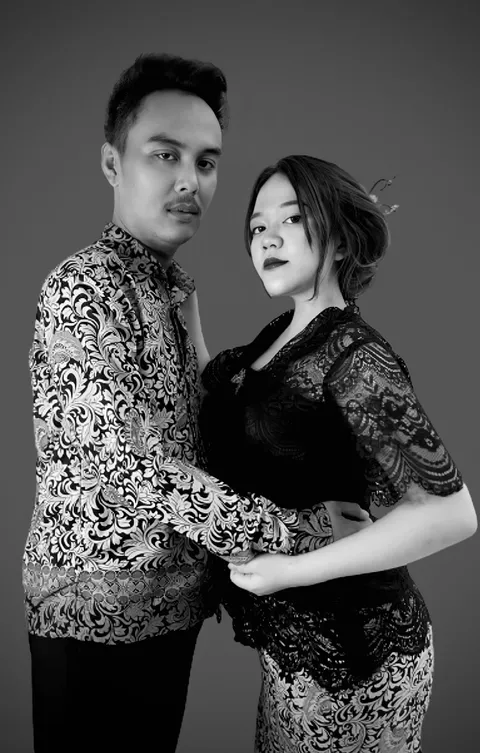 Foto sampul undangan Marisa & Daru