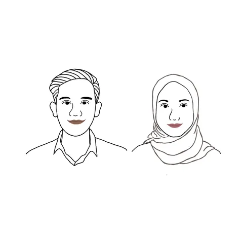 Foto sampul undangan Rizky & Mukti