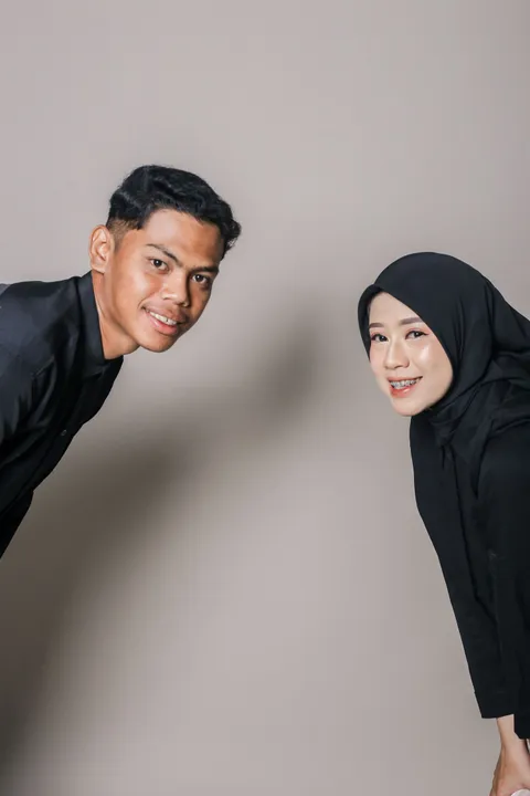 Foto sampul undangan Zacky & Nining