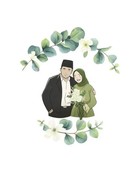 Foto sampul undangan Heri & Miftah