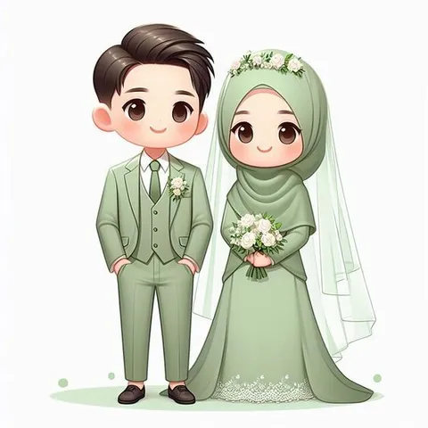 Foto sampul undangan Yuan & Monika