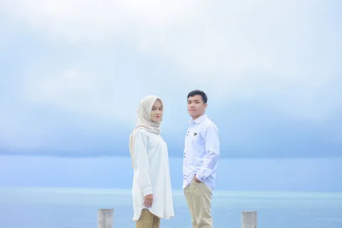 Foto sampul undangan Zia & Isran