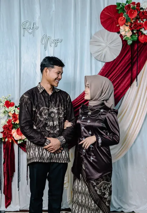 Foto sampul undangan Nisa & Rafi