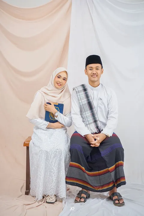 Foto sampul undangan Idris & Nisa