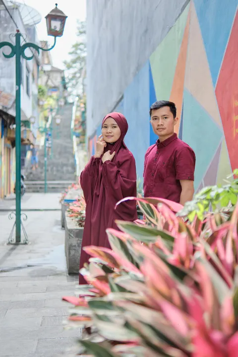 Foto sampul undangan Yopi & Nina