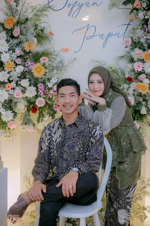 Foto sampul undangan Puput & Sofyab