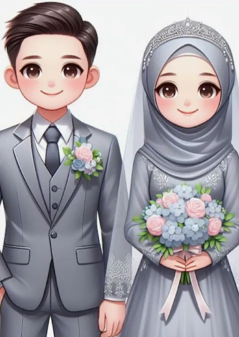 Foto sampul undangan Ningsih & Nasir