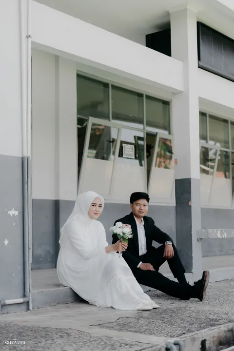 Foto sampul undangan Dafhin & Nurul