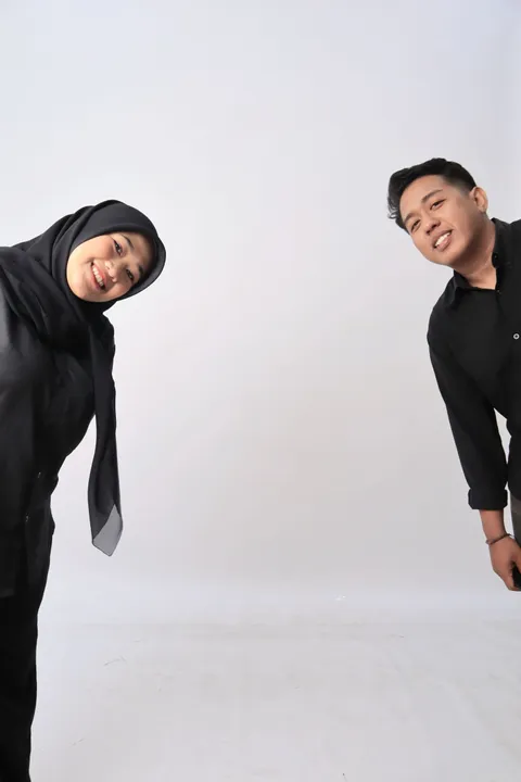 Foto sampul undangan Nana & Agil