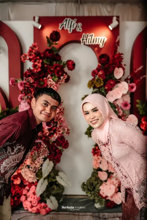 Foto sampul undangan Hilmy & Alfi