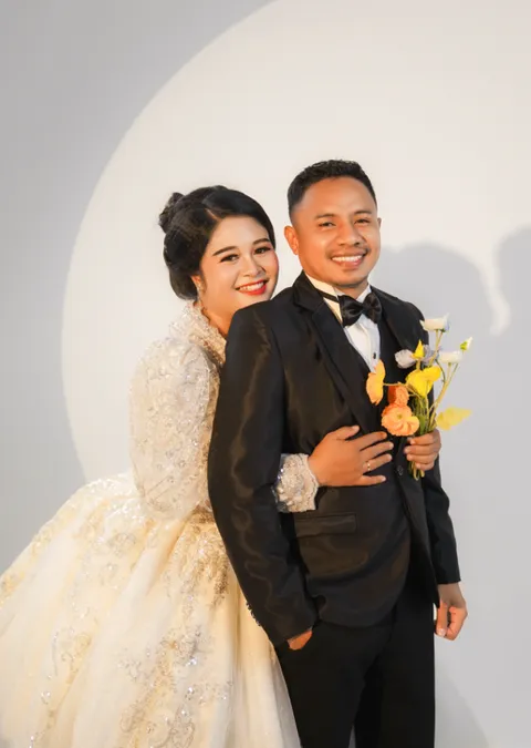 Foto sampul undangan Tiara & Gerson
