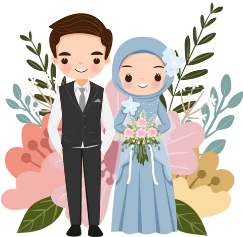 Foto sampul undangan Zaki & Nyndia