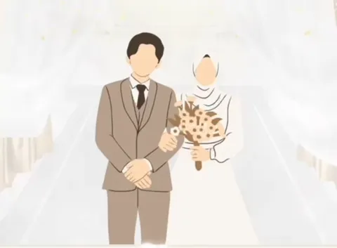 Foto sampul undangan Ilham & Fitrah