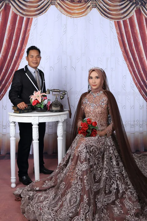 Foto sampul undangan Anita & Gita
