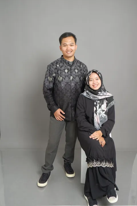 Foto sampul undangan Ela & Saiful