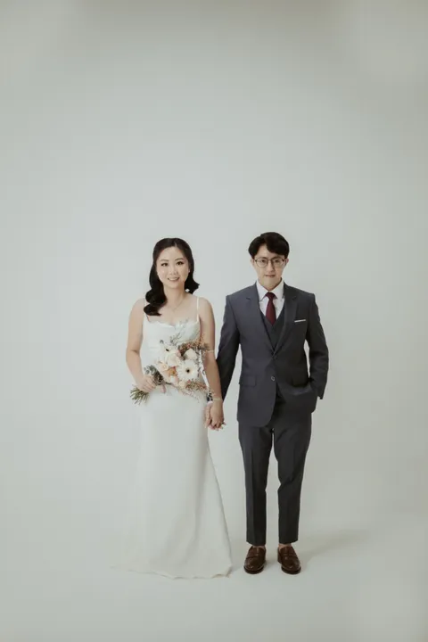Foto sampul undangan Monica & Rico