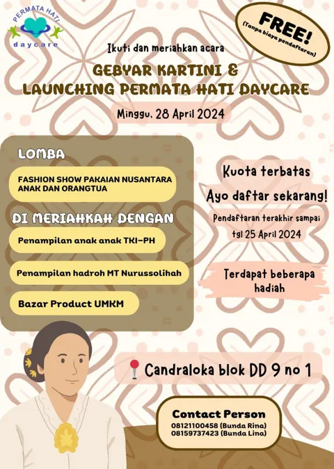 Foto sampul undangan Permata Hati Daycare