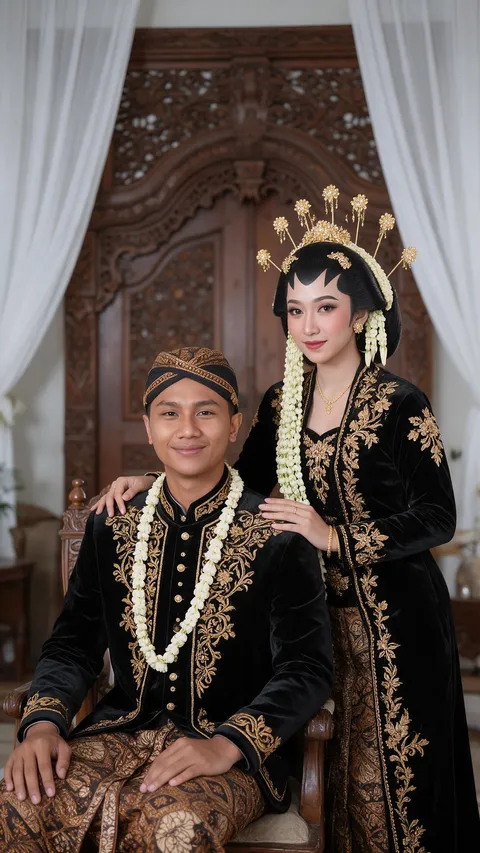 Foto sampul undangan Linda & Maulana