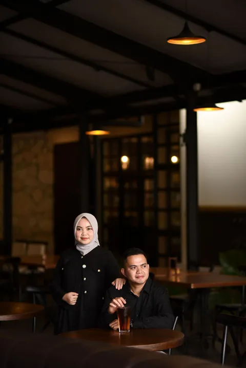 Foto sampul undangan Agnes & Zidan