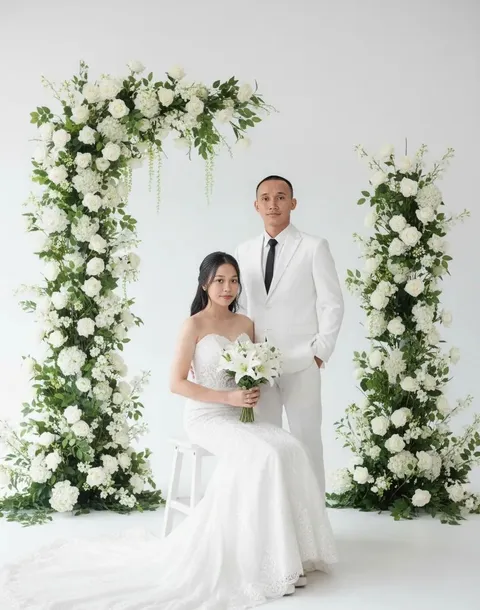 Foto sampul undangan Aurel & Brandon