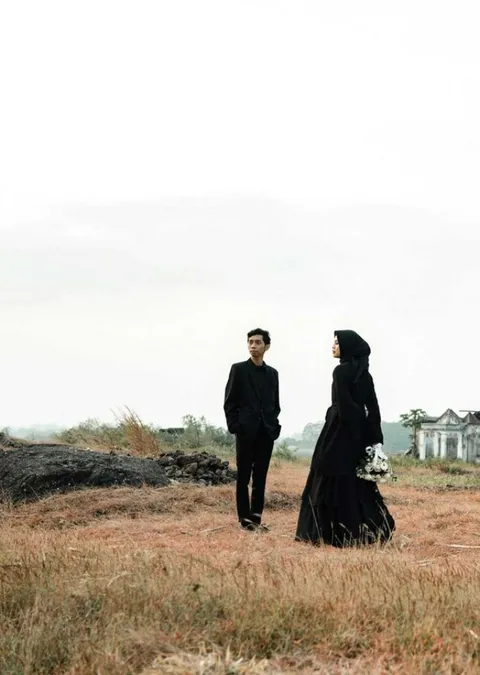 Foto sampul undangan Selgi & Arif